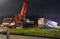 VU LKW umgestuerzt Feldkassel Industriestr Robert Boschstr P243